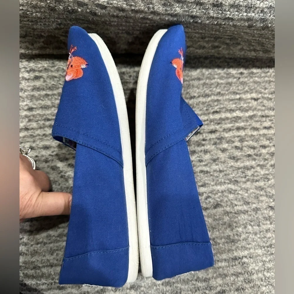 TOMS Classic Womens Size 10
Shoes Navy Chinese Year Of The Rat 2020 Slip On Flat - Picture 4 of 7